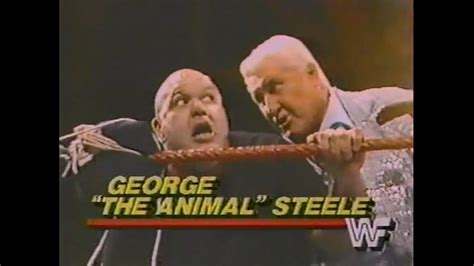 Iron Sheik Nikolai Volkoff George Steele In Action Championship