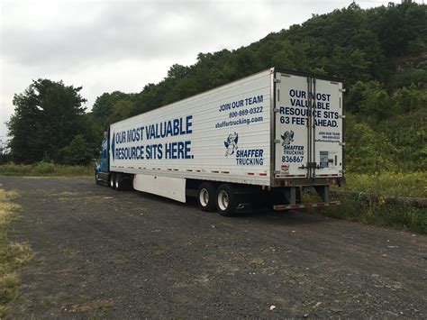 Shaffer Trucking Tractor Trailer Rig Our Most Valuable Re Flickr