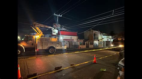 Cable Derriba Cables En La Calle 46x39 Y Deja A Vecinos Sin Luz YouTube