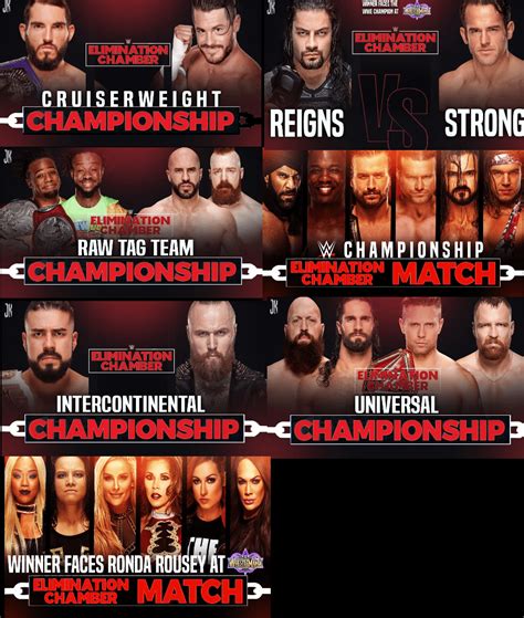 My Match Card Elimination Chamber Ppv [universe Mode] Wwegames