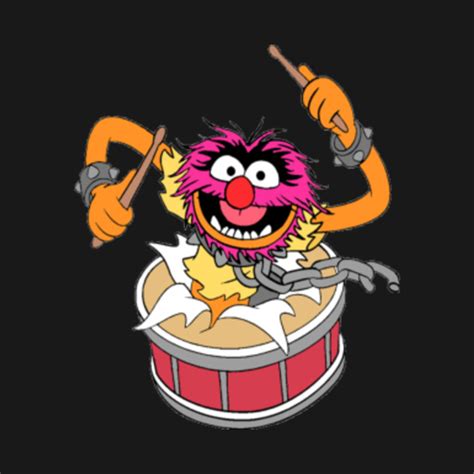 Animal Drummer The Muppets Show Muppets Long Sleeve T Shirt Teepublic
