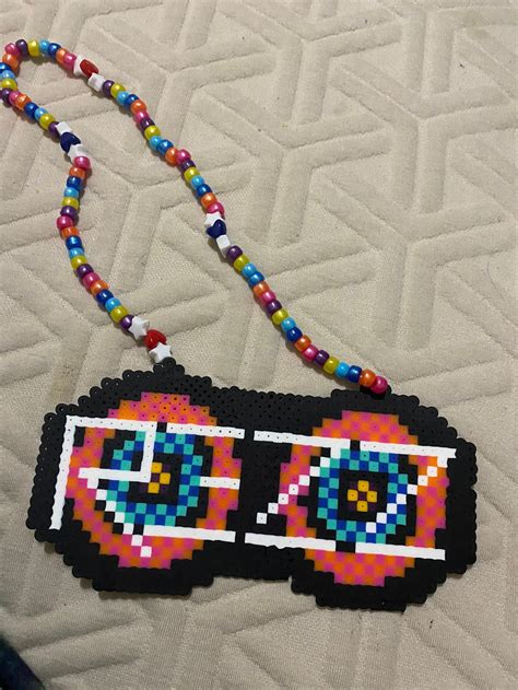 Rezz Perler Kandi Necklace Etsy