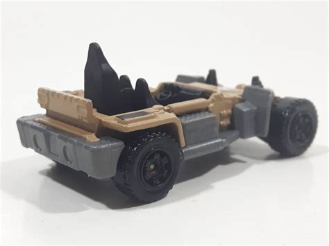 2016 Matchbox Military Sahara Sweeper Light Brown Beige Die Cast Toy C