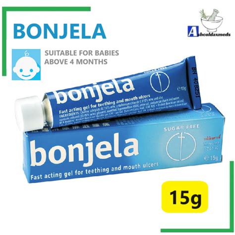 Reckitt Bonjela Fast Acting Gel For Teething And Mouth Ulcers G