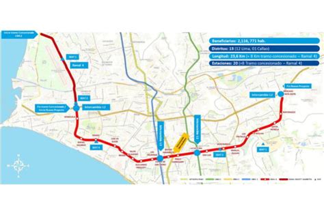 Mtc Línea 4 Del Metro De Lima Construcción 8 Nuevas Estaciones Y