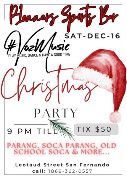 Parang, Soca Parang & Old School Soca Christmas Party! - WahWeDoing?