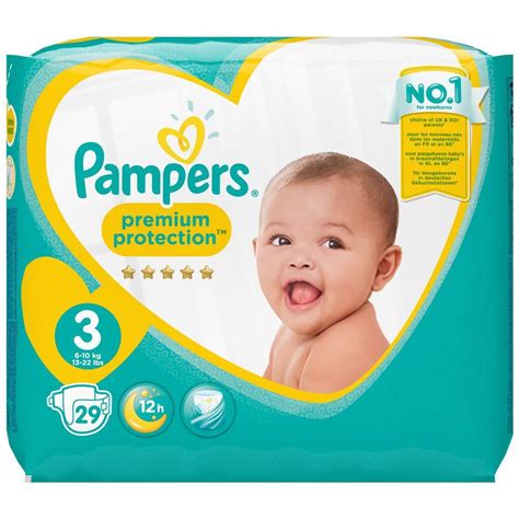 Pampers® Pampers Premium Protection Taille 3 6 10 Kg Couches Pc S