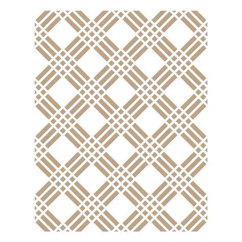 Spellbinders Hot Foil Plate Tic Tac Toe Plaid Glimmer Hot Foil Plate By Nancy McCabe
