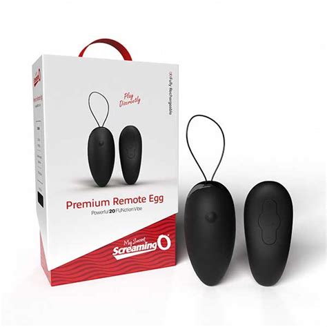 ScreamingO Premium Remote Egg Vibrator Christian Sex Toy Store