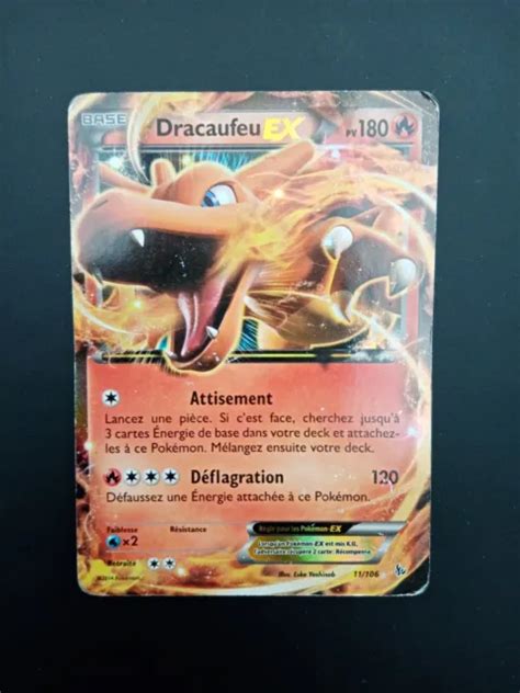 Carte Pok Mon Dracaufeu Ex Pv Xy Etincelles Eur