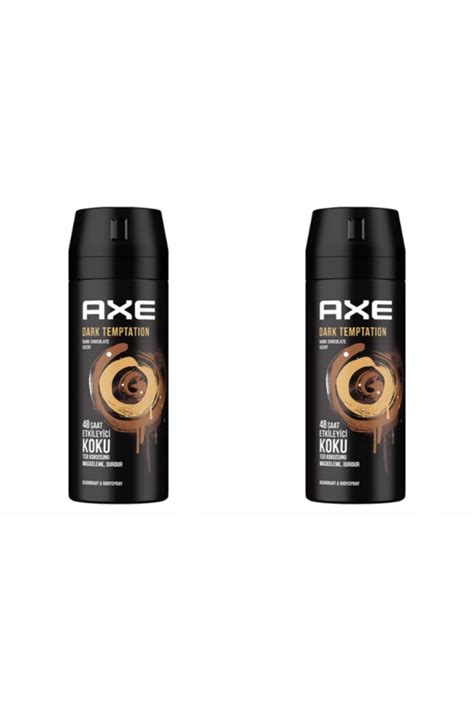 Axe Dark Temptation Dark Chocolate Scent Deodorant 150ml 2'li - Fiyatı ...