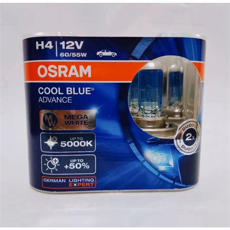 Jual Bohlam OSRAM H4 Cool Blue Hyper CBH Xenon Look 12V 60 55W