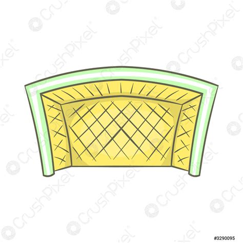 Football goal icon, cartoon style - stock vector 3290095 | Crushpixel