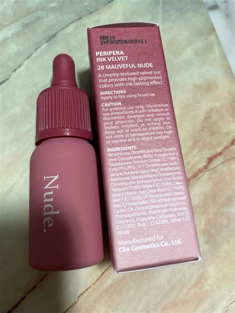 Peripera Ink Velvet Mauveful Nude Beauty Personal Care Face Makeup On Carousell