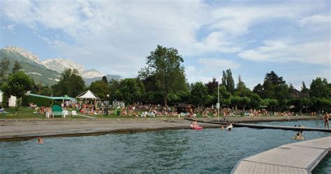 Plage Municipale De Menthon Saint Bernard Menthon Saint Bernard