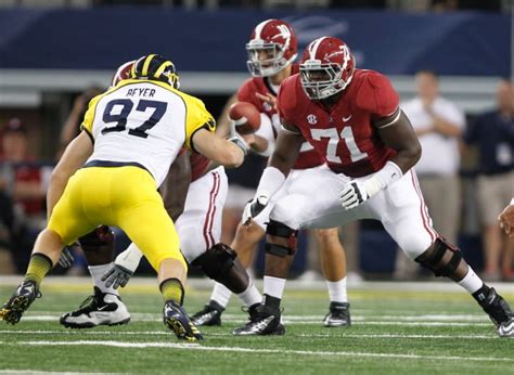 5x5 The Best Alabama Offensive Tackles During The Nick Saban Era