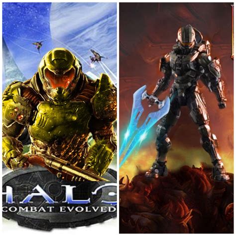 What If Master Chief And Doomslayer Switched Games By Zeldarocks88 On