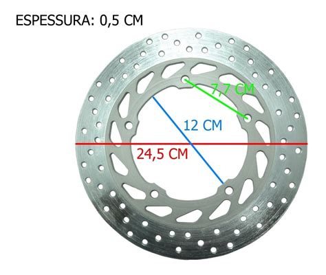 Disco Freio Traseiro Yamaha Xj Nacional R Em Mercado Livre