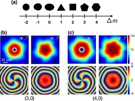 Figure From Circular Polarization Reversal Of Half Vortex Cores In