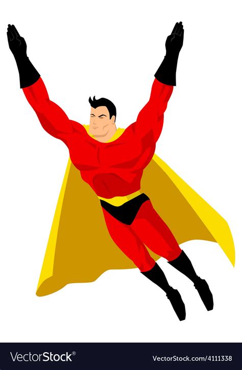 Superhero Royalty Free Vector Image Vectorstock