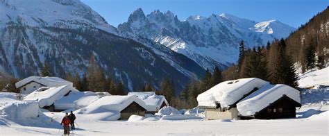 Chamonix in winter