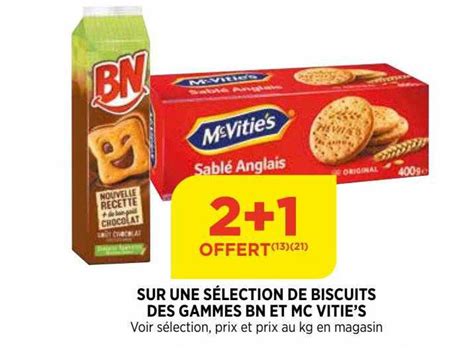 Promo Biscuits Des Gammes Bn Et Mc Vitie S Chez Atac Icatalogue Fr