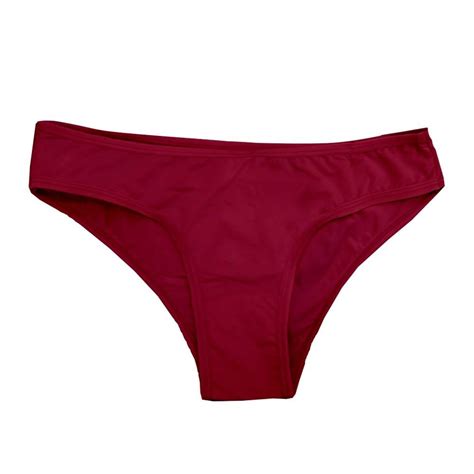 Bikini Secret Treasures Para Mujer Vino Microfibra Talla G Walmart