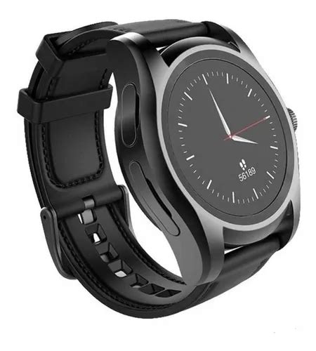 Smartwatch Ghia Cygnus de 1 1 caixa preta para rede móvel malha