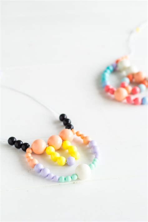 Diy Easy Beaded Necklaces Necklace Tutorial Diy Necklace How To