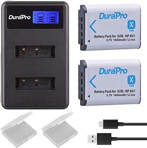 Durapro Packs Np Bx Np Bx Npbx Battery Lcd Dual Usb Charger For