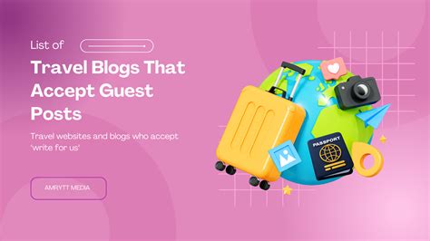 1100 Travel Blogs That Accepts Guest Posts 2024 Websites List