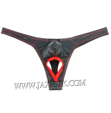 Cool Men S Faux Camo T Back Nuts Out Bikini Thong Ball Hole Short Pouch Underwear MU