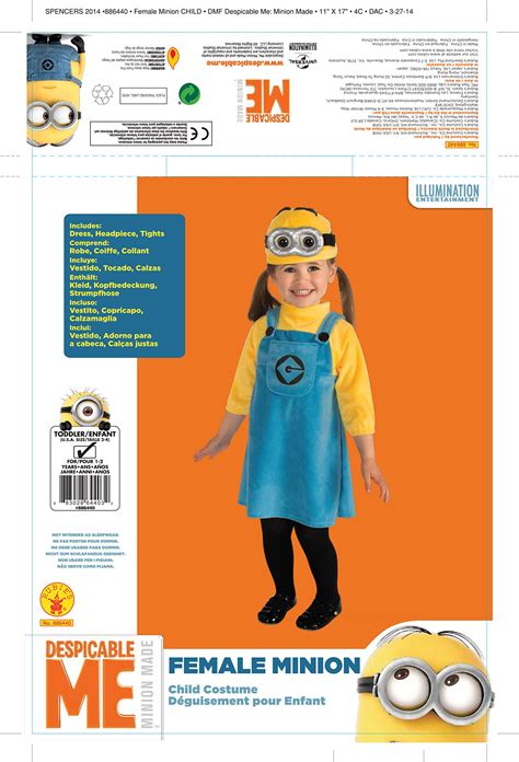 Despicable Me 2 Female Minion Costume Buy Online In India At