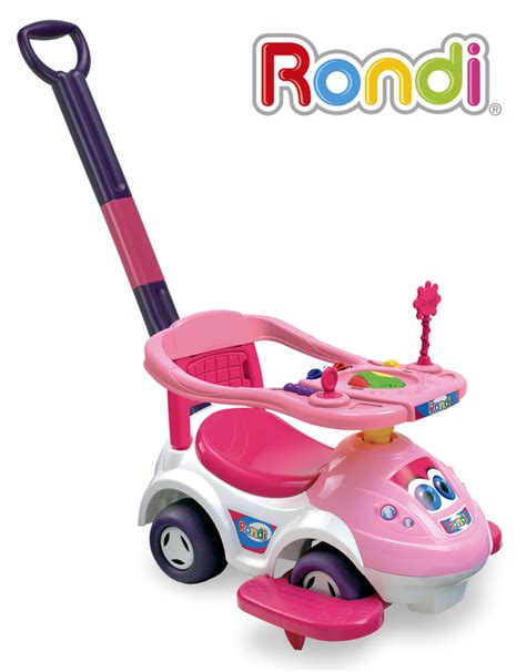 Andador Rondi En Funny Top Rosa Con Sonido