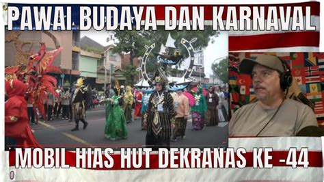 Pawai Budaya Dan Karnaval Mobil Hias Hut Dekranas Ke Solo