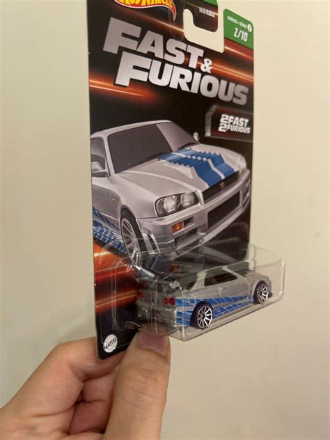 Hot Wheels Nissan Skyline GT R R Brian Fast And Furious Hobbies Toys Toys Games On