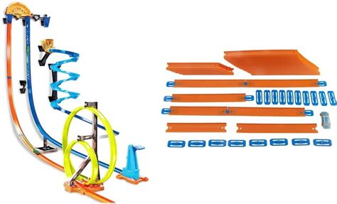 Amazon Hot Wheels Track Builder Track Set Vertical Launch Kit