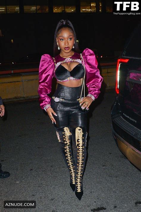 Normani Sexy Seen Flaunting Her Tits At The Standard Hotel Met Gala After Party In New York City