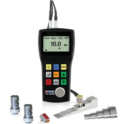 Automatic Self Calibration Non Destructive Testing Equipment TG4000B Ultrasonic Thickness Gauge