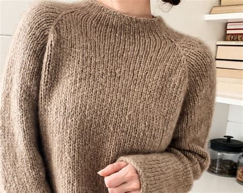 Beginner Friendly Knitting Pattern Gallant Sweater Chunky Cropped