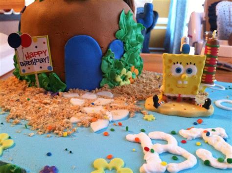 Introducing Welcome To Bikini Bottom Spongebob Cake