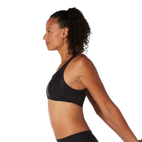 Women S Quantum Sheen Bikini Top Black Speedo Usa