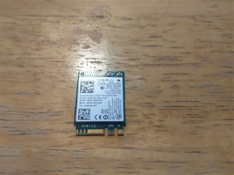 7265NGW Intel Wireless-AC 7265 802.11ac 867M NGFF Dual Band Wifi+ BT 4. ...