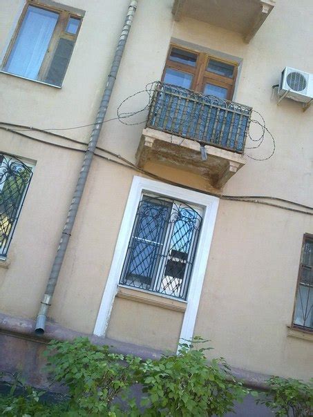 Защита балкона 1 уровень | Пикабу