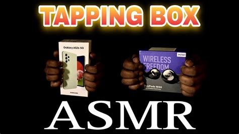 Asmr Tapping And Scratching Phone And Headphone Box Asmr No