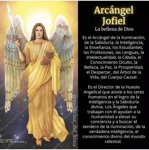 Arcangel Jofiel Arcangeles De Dios Arcangel Jofiel Oracion Arcángeles