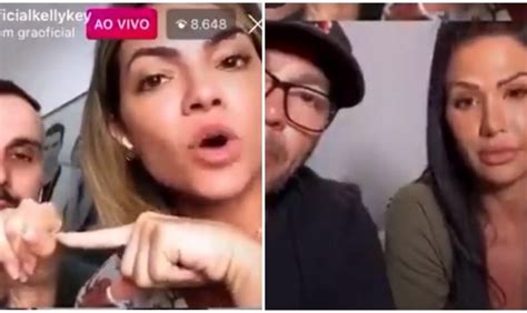 Kelly Key dá aula de sexo anal para Gracyanne durante live Depois que entra a vida é linda
