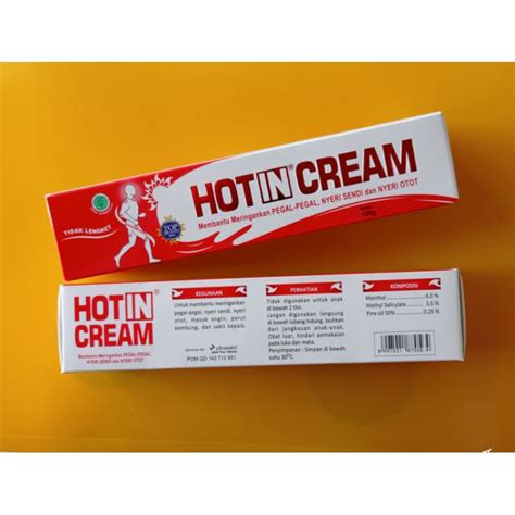 Jual Hot In Cream 120gr Hot In Cream Putih 120gr Hot In Cream Original 120gr Shopee Indonesia