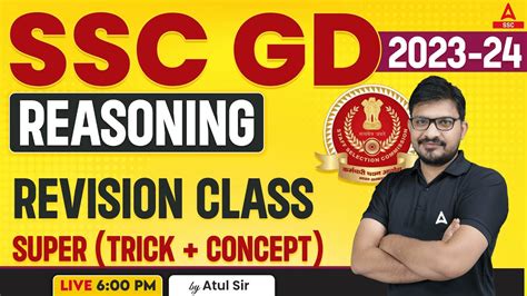 SSC GD 2023 24 SSC GD Reasoning By Atul Awasthi SSC GD Reasoning