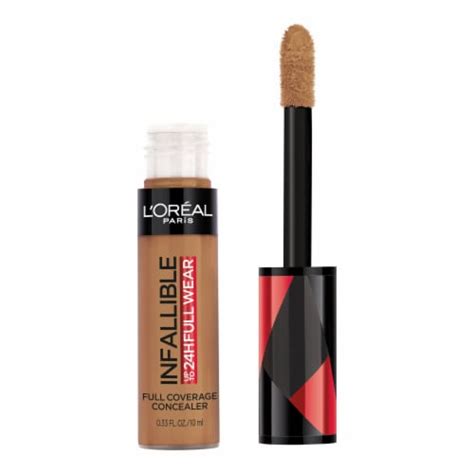 L'Oreal Paris Infallible Concealer Full Wear Full Coverage Waterproof 415 Honey, 0.33 fl oz ...